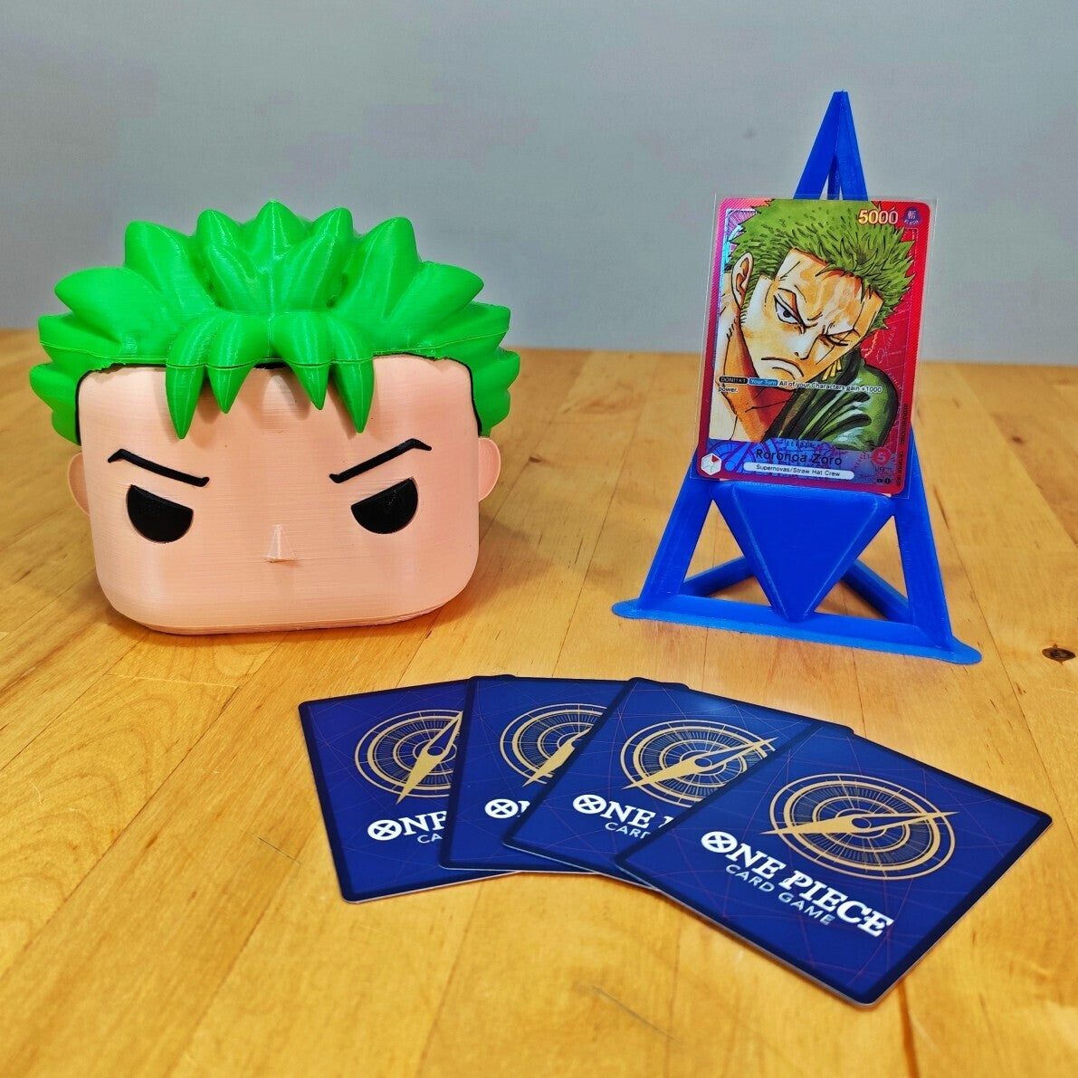 ZORO ONE PIECE Deck Box - ONE PIECE theme - Magetic Lids -