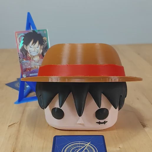 LUFFY ONE PIECE Deck Box - ONE PIECE theme - Magetic Lids -